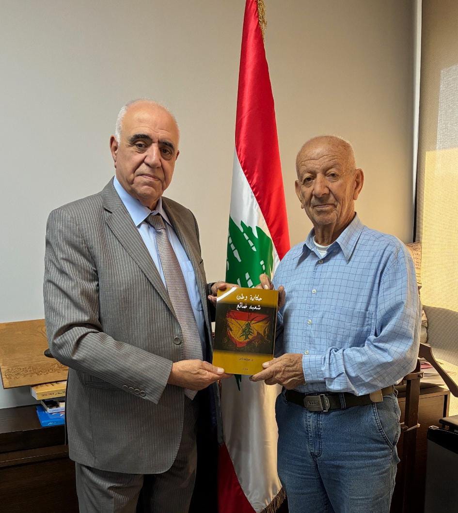 نقيب محرري الصحافة اللبنانية يستقبل العميد المتقاعد جوزف تامر ويعلن إطلاق كتابه الجديد
