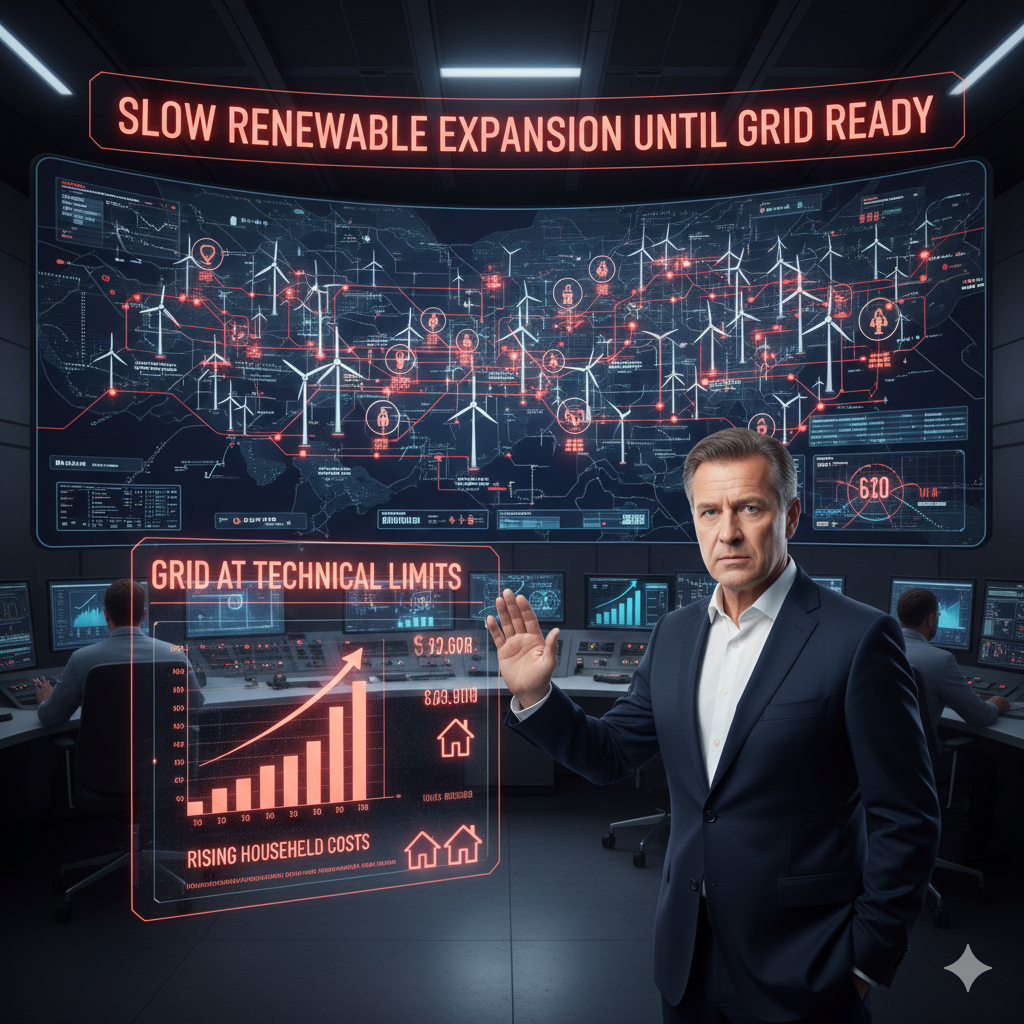 إيـون تحذر: شبكات الكهرباء الألمانية تحت ضغط الطاقة المتجددة