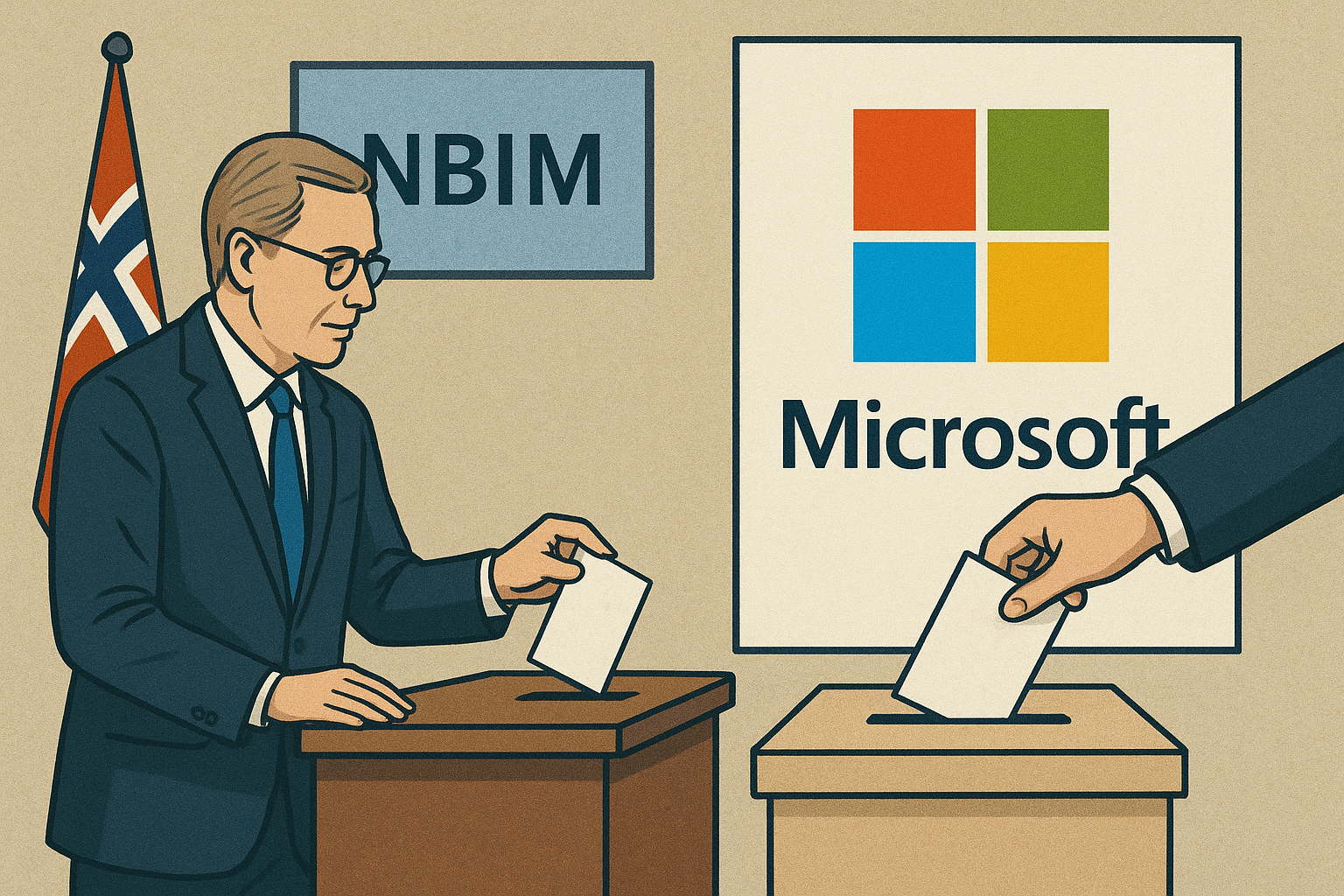 الصندوق النرويجي يعارض اقتراح تقييم حقوق الإنسان في مايكروسوفت